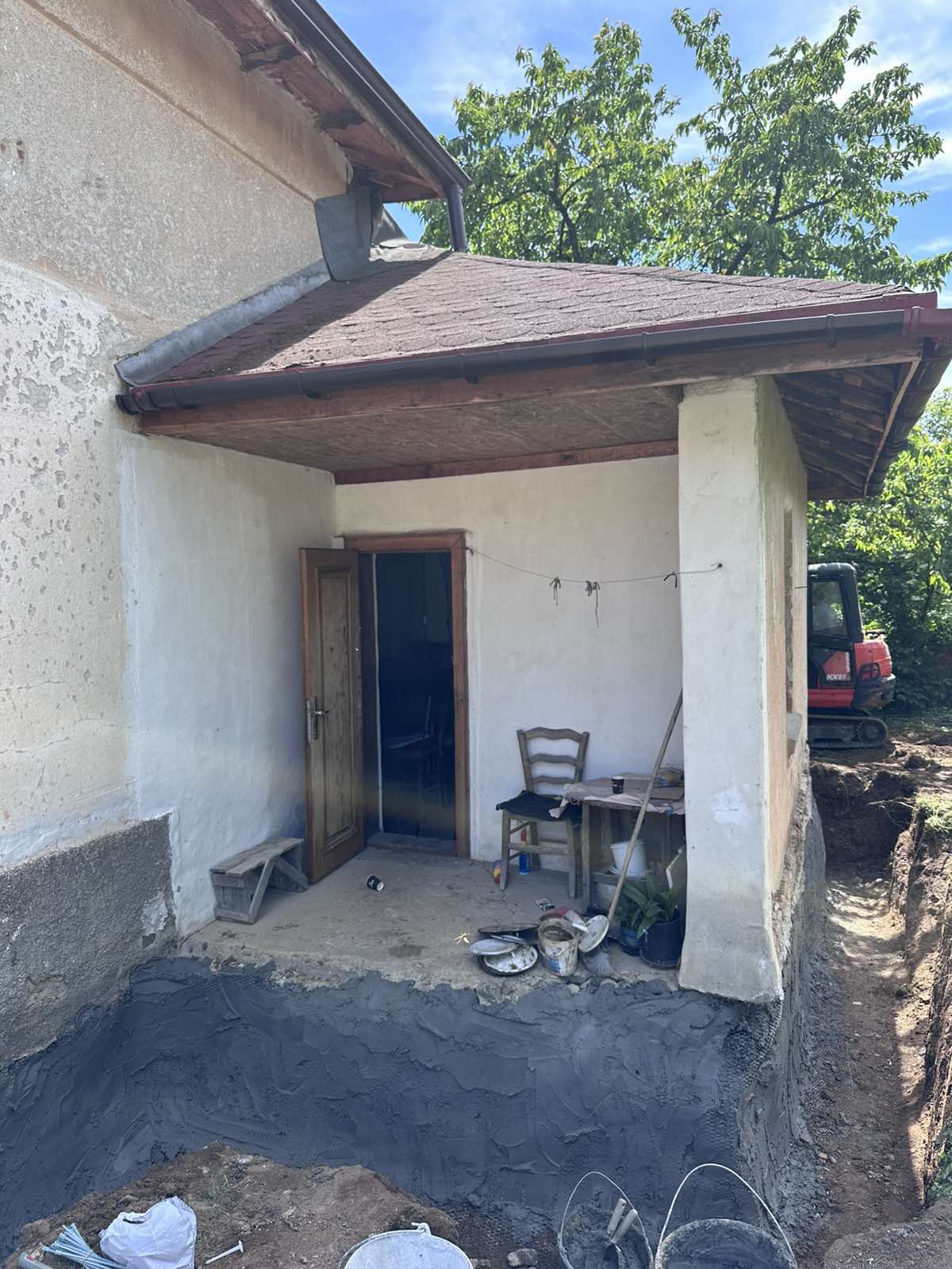 Дренаж на къща в с. Чавдар 60 Дренаж на къща в с. Чавдар - завършване на обекта (62)